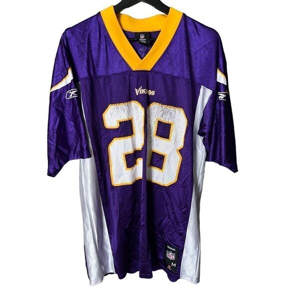 Y2K Reebok Vikings Peterson Jersey Medium - Picture 1 of 4